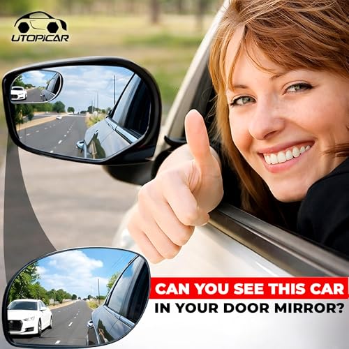 Blind spot mirror installed on car side mirror