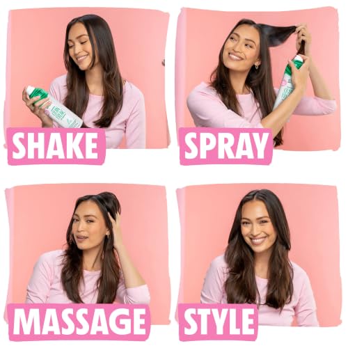 Two 12 ounce cans of dry shampoo