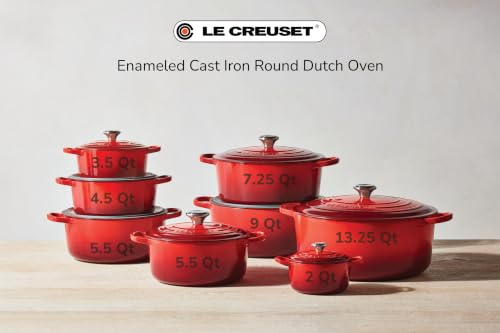 Le Creuset Dutch oven cooking setup