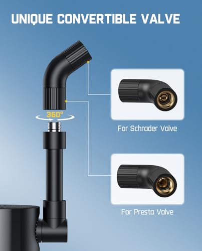 Fanttik X9 Ace palm-sized bike pump body