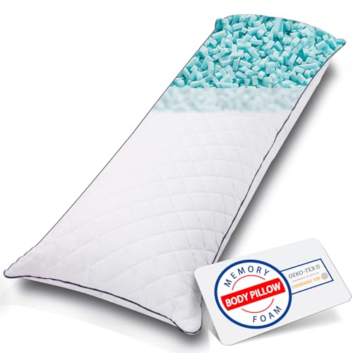 1 MIDDLE ONE 20x54 inch body pillow front view