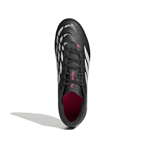 Textured upper of adidas soccer cleat