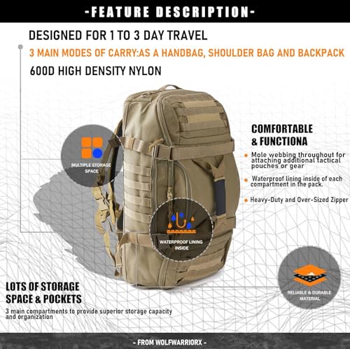 Side view of Miramrax LI22009 showing MOLLE webbing