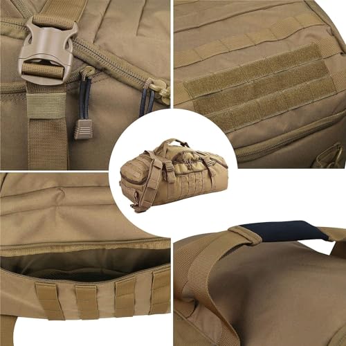 Miramrax tactical bag packed for travel