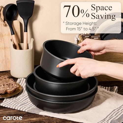 Non-stick surface detail of CAROTE pan