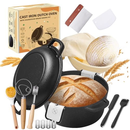Asderote 5QT Dutch Oven set contents