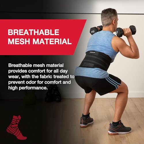Adjustable closure straps on MUELLER brace