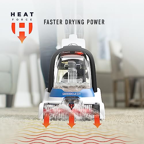 Carpet cleaner nozzle and suction view