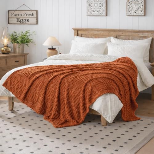 Lussena 50x60 throw blanket in a bedroom