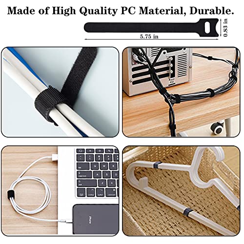 Example of organized cables using N NOROCME clips