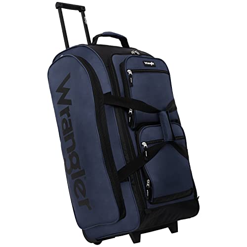 Wrangler Wesley 30-Inch Rolling Duffel front view