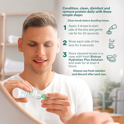 Biotrue lens solution bottles and cases