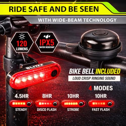 BLITZU Gator 320 rear red taillight