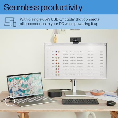 HP USB-C Dock G5 compact black finish