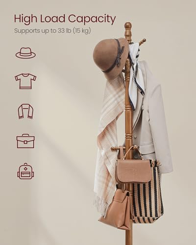 Tri-legged base of VASAGLE URCR03WN coat rack