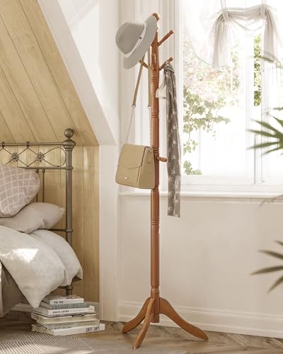 VASAGLE coat stand displayed in an entryway
