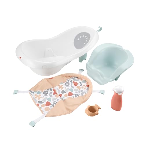 Fisher-Price tub in Summer Blossoms pink color