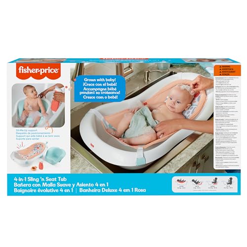 Fisher-Price 4-in-1 tub fit inside adult sink