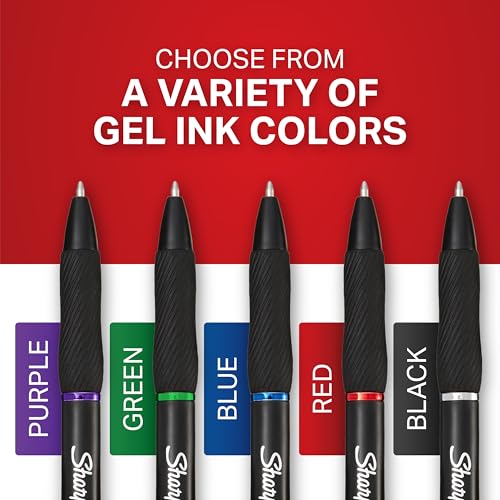 Sharpie S-Gel pen cap detail