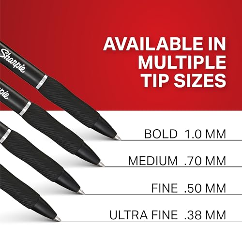 Sharpie S-Gel professional writing sample