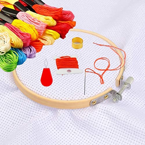 Cldamecy adjustable frame for cross stitch