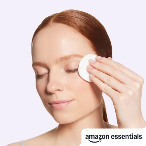 Essentials 100 count cotton rounds packaging