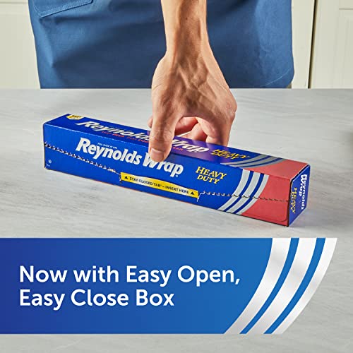 Packaging detail of Reynolds Wrap stay-closed tab