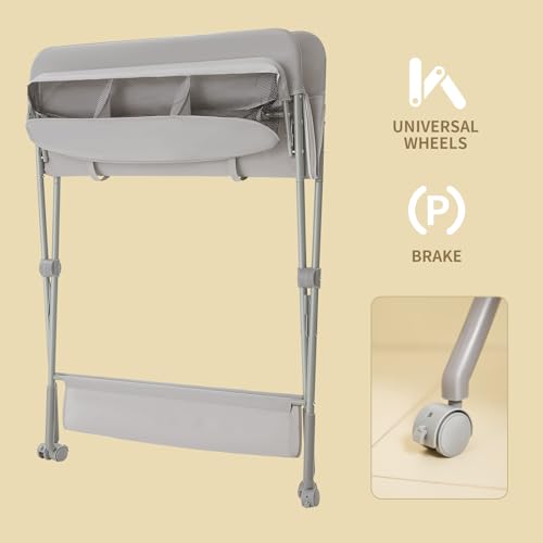 Safety tension strap on the KARAOK changing surface