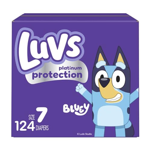 Luvs Platinum Protection Baby Diapers front view
