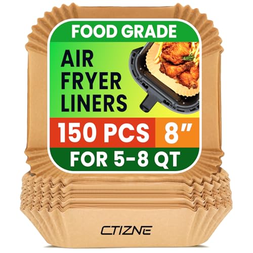Ctizne 150-pack square parchment liners
