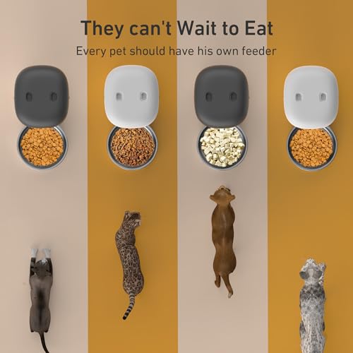 Removable food tray of Yuposl cat feeder