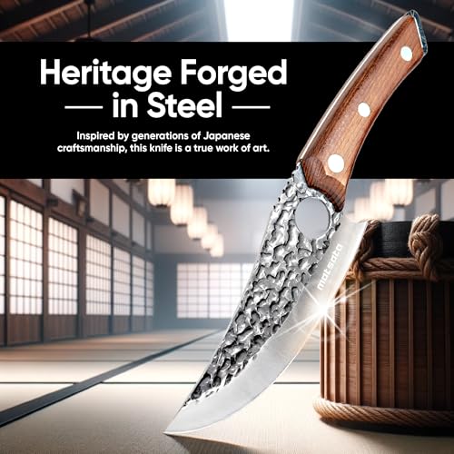 Full view of Matsato Japanese steel knife