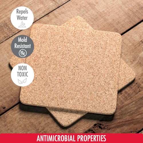 Close up of natural cork texture