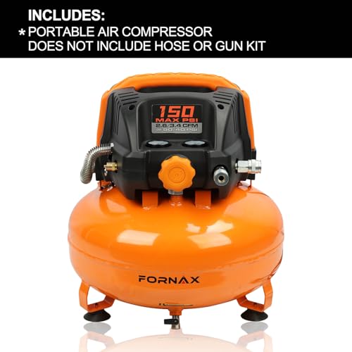 FORNAX 6 Gallon compressor full assembly