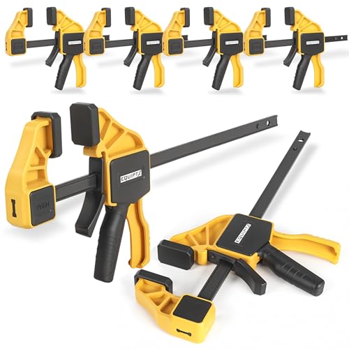 EQUIPTZ 6 Pack Bar Clamps set