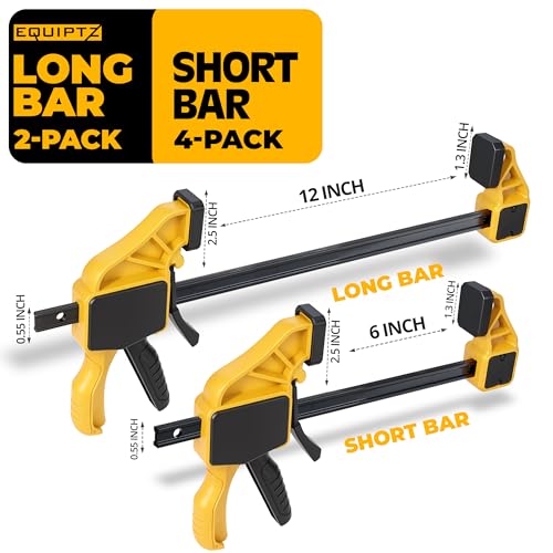 EQUIPTZ BC6 12 inch bar clamp