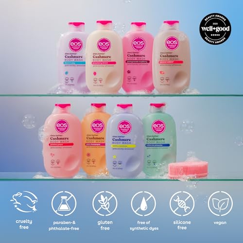 Full 16 fl oz bottle of eos Cashmere body wash