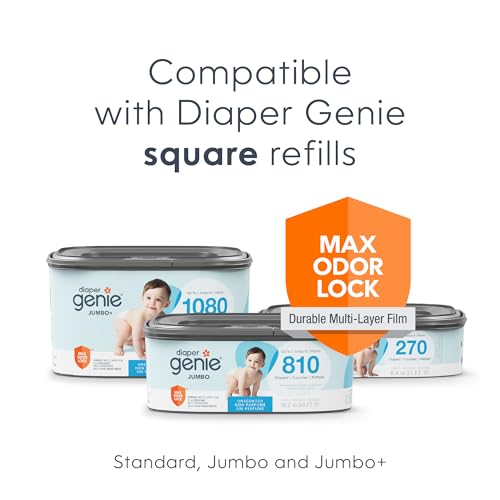 Diaper Genie Classic Pail Push-N-Lock clamp detail