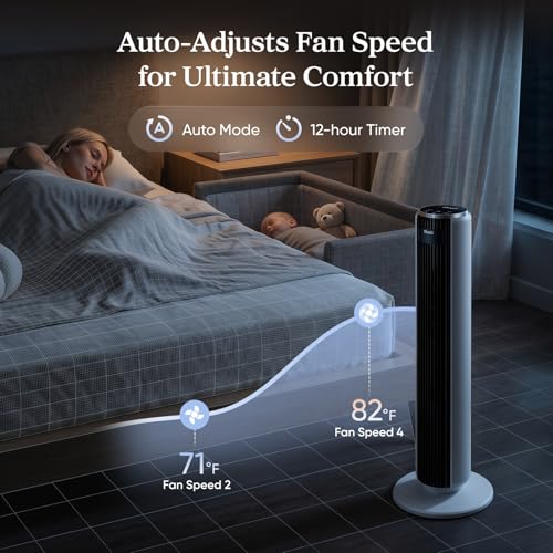 Levoit tower fan for quiet sleep