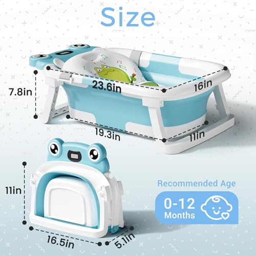 Bunwag tub with soft newborn cushion