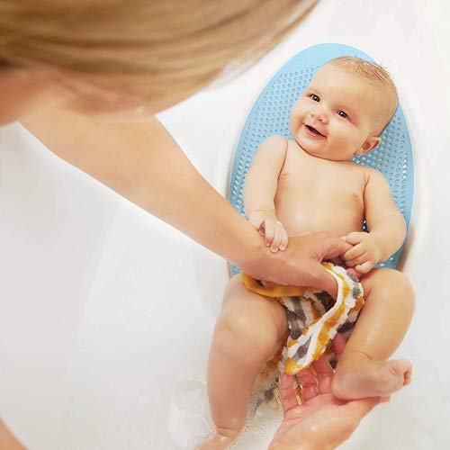 Baby bath support side profile