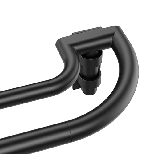 ENJOYBASICS 48-84 inch double curtain rod front view