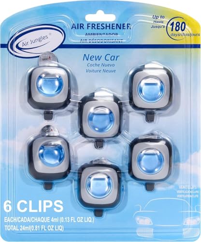 Air Jungles New Car Scent 6 count pack