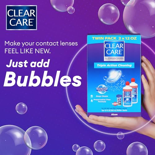 Clear Care lens case components