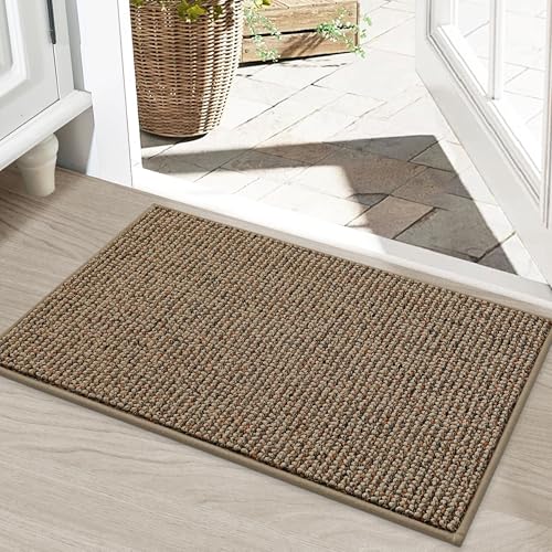 BEQHAUSE Dirt Trapper Door Mat in beige