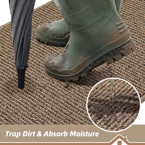 Non-slip TPR backing of BEQHAUSE rug