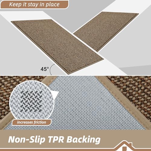Reinforced edges on BEQHAUSE entry rug