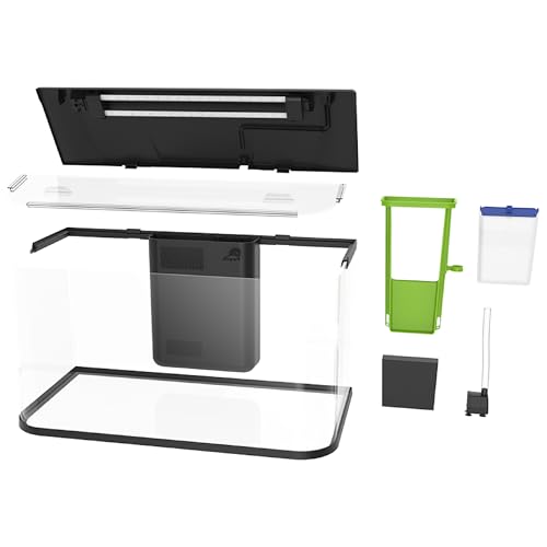 Front view of GloFish 20-gallon tank