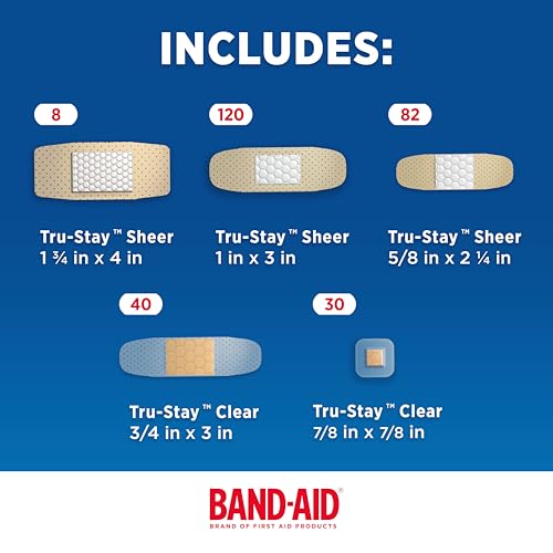 Band-Aid adhesive bandage adhesive back