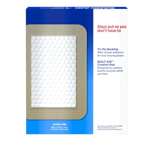 Back of Band-Aid sheer bandage box